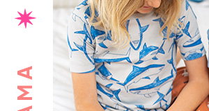 In Your Dreams Pajama Set - Shark Attack