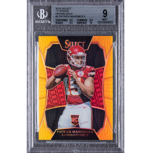 Patrick Mahomes II Rookie Card RC 2016 Future  