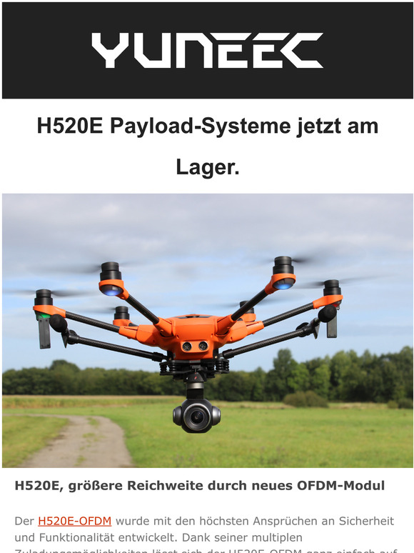 H520E Thermal Payload-Systeme jetzt am Lager