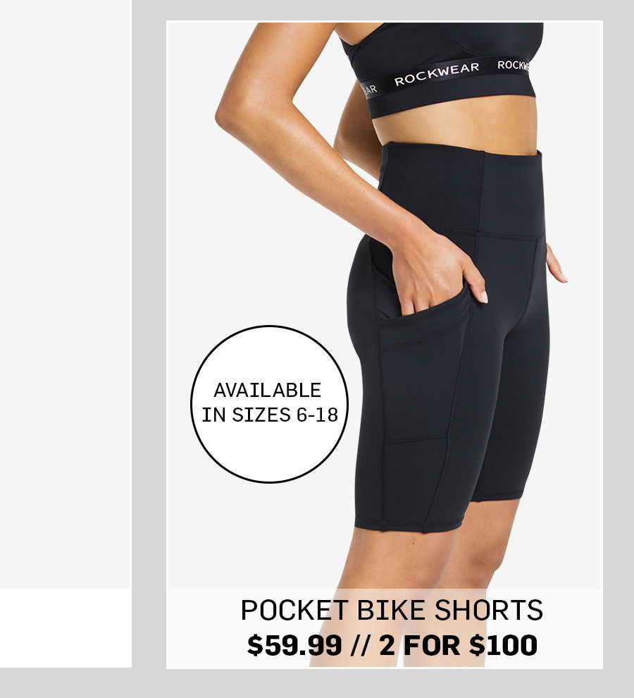 rockwear bike shorts