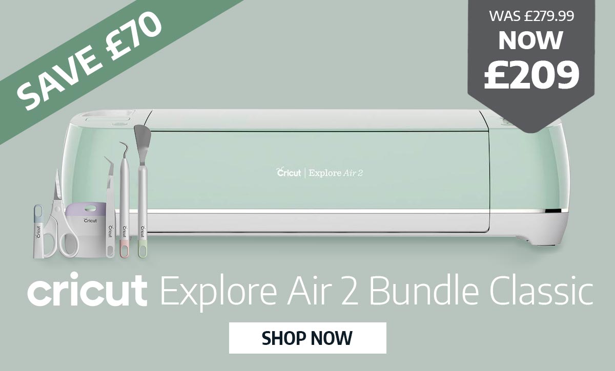 Ryman Save £70 on Cricut Explore Air 2 Bundle Milled