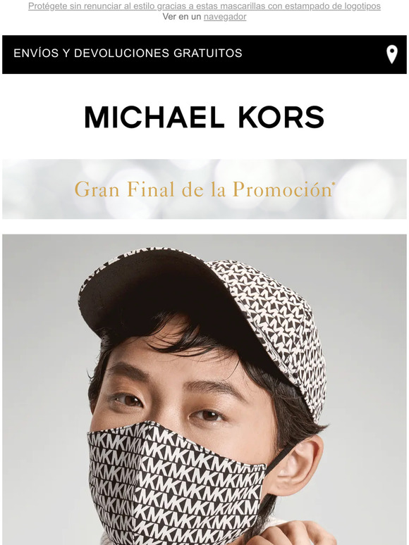 mascarillas de michael kors