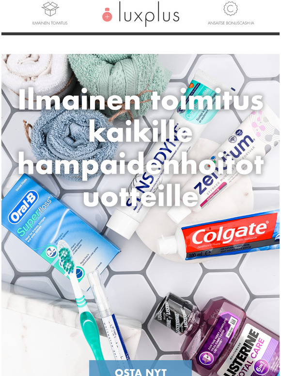 Täältä suuhygieniatuotteet, joita et edes tiennyt tarvitsevasi! 👀