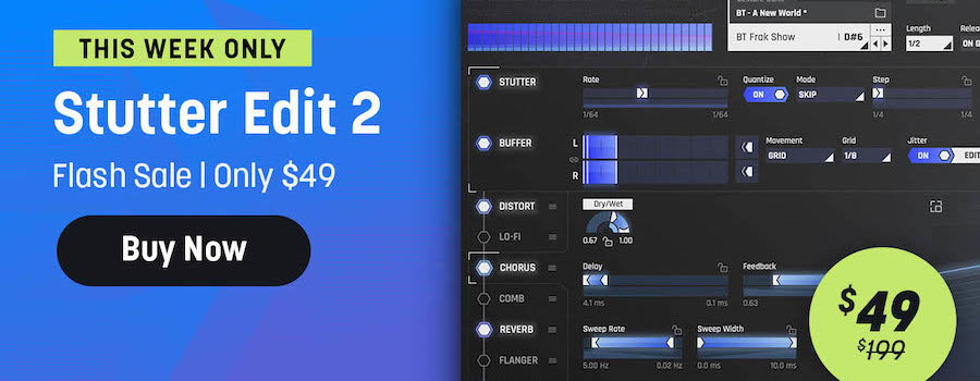 Stutter Edit 2 Flash Sale for $49