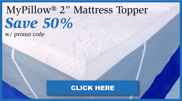 my pillow mattress topper code