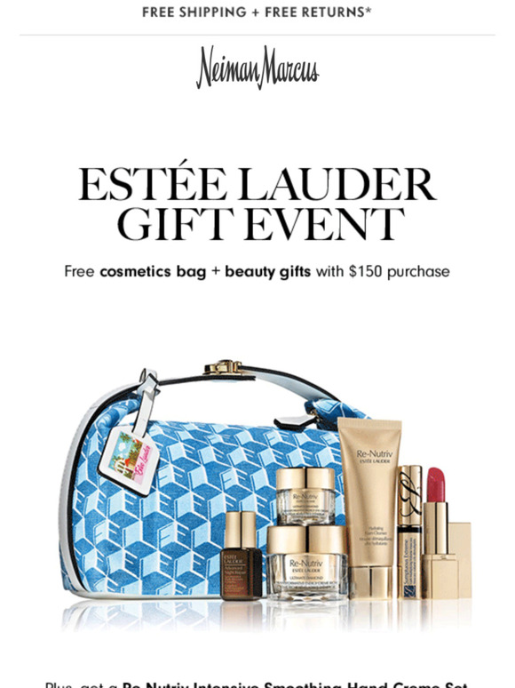 Neiman Marcus Estée Lauder Gift Event ends soon! Milled