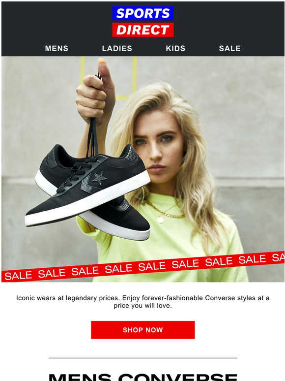 sports direct ladies converse