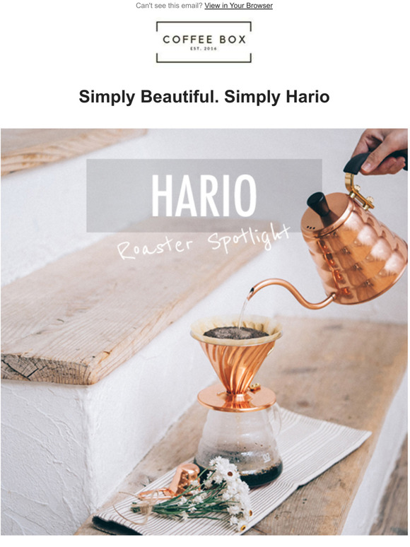 Roaster Spotlight: Hario ☕
