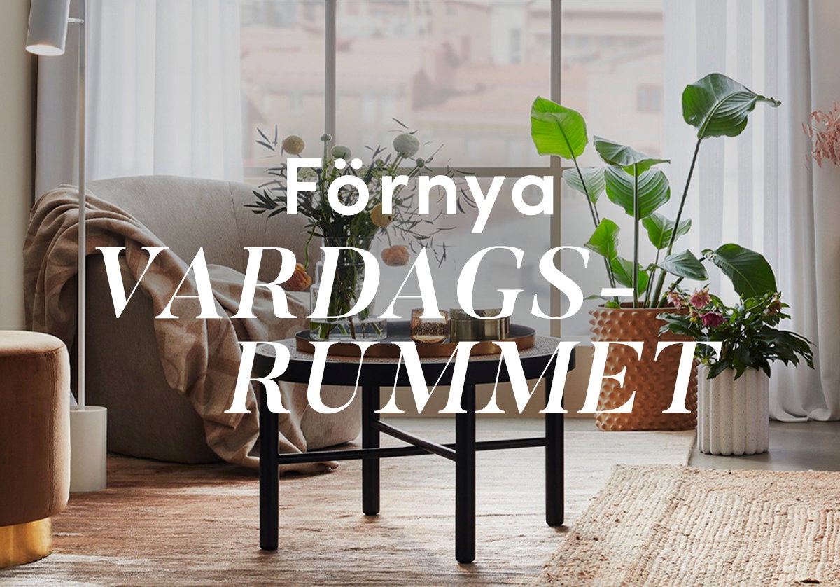 Förnya vardagsrummet!