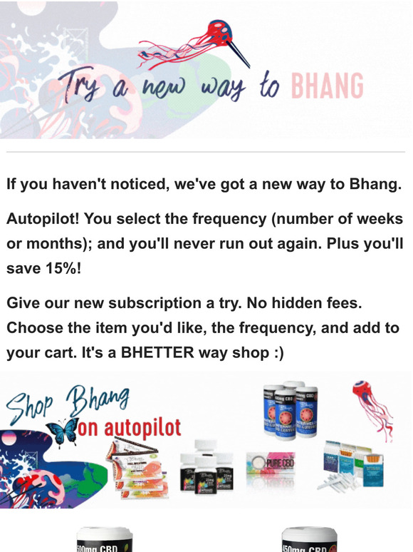 Never run out again?