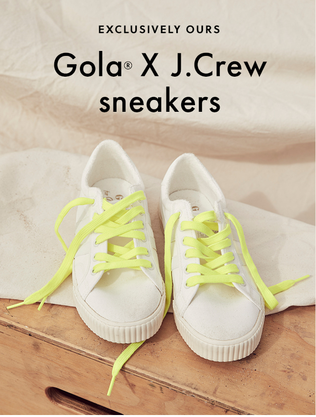 Gola sneakers store j crew