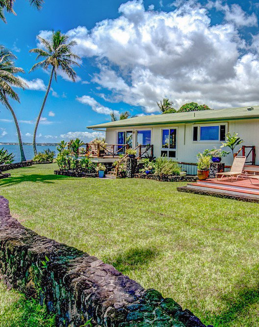 Beachfront holiday rental home