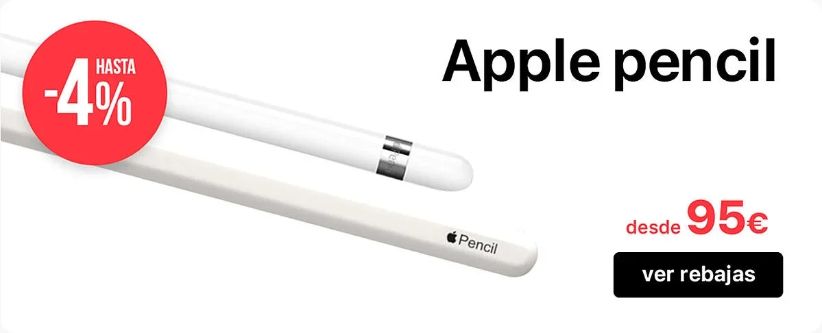 Rebajas Apple pencil