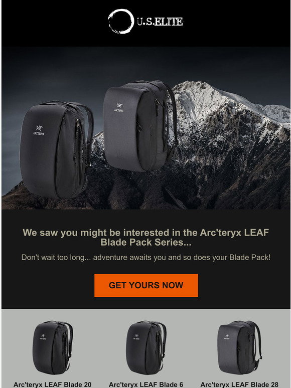 U S Elitegear Get Your Arc Teryx Leaf Blade Pack Milled