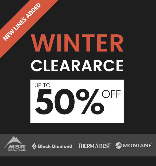Winter clearance
