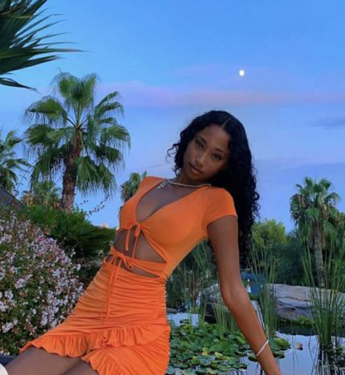Hunting For This Neon Orange Dress