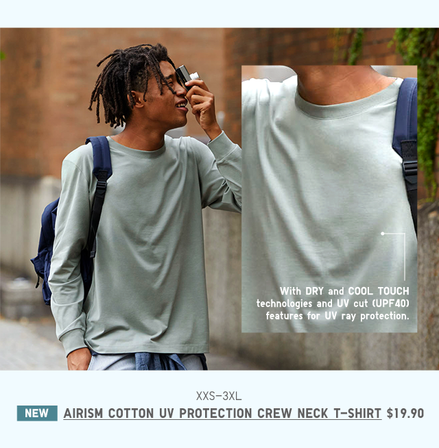 airism uv protection long sleeve