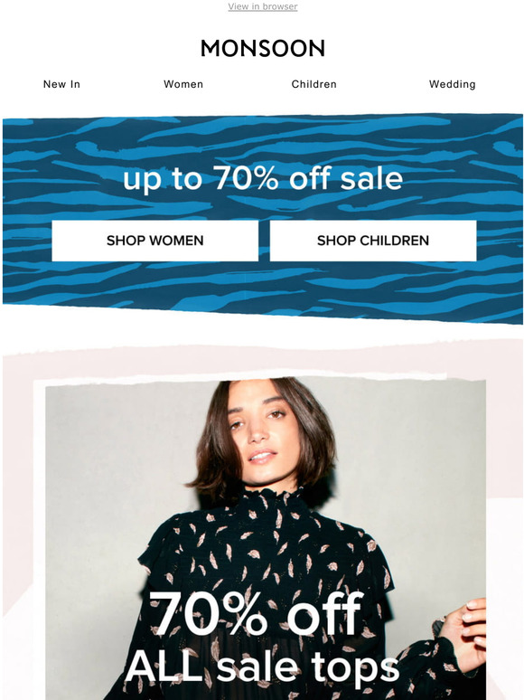 monsoon sale tops