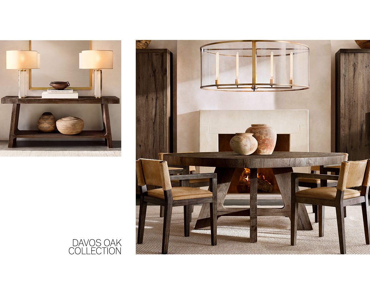 Restoration Hardware RH Ski House. The Lugano Collection. Made in