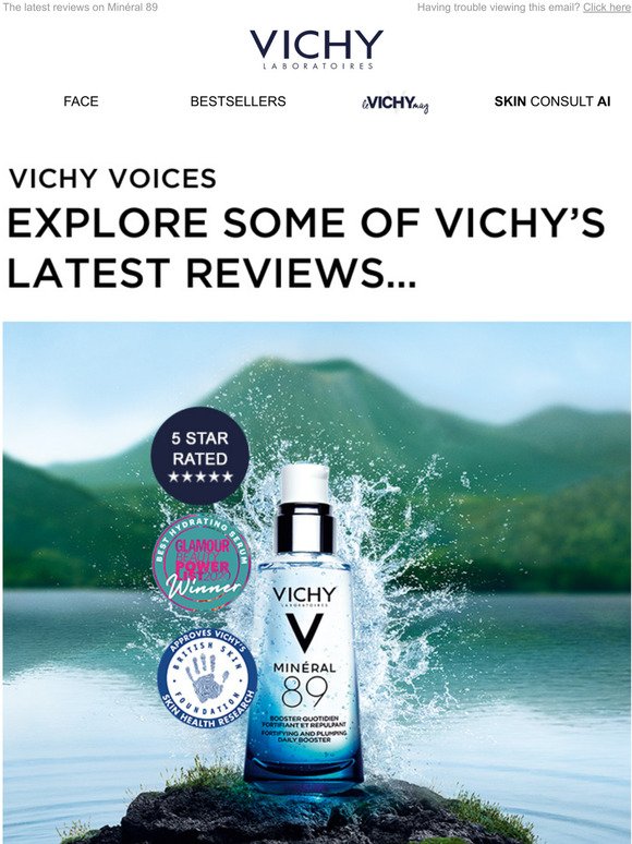 Vichy Voices | Our award winning icon
