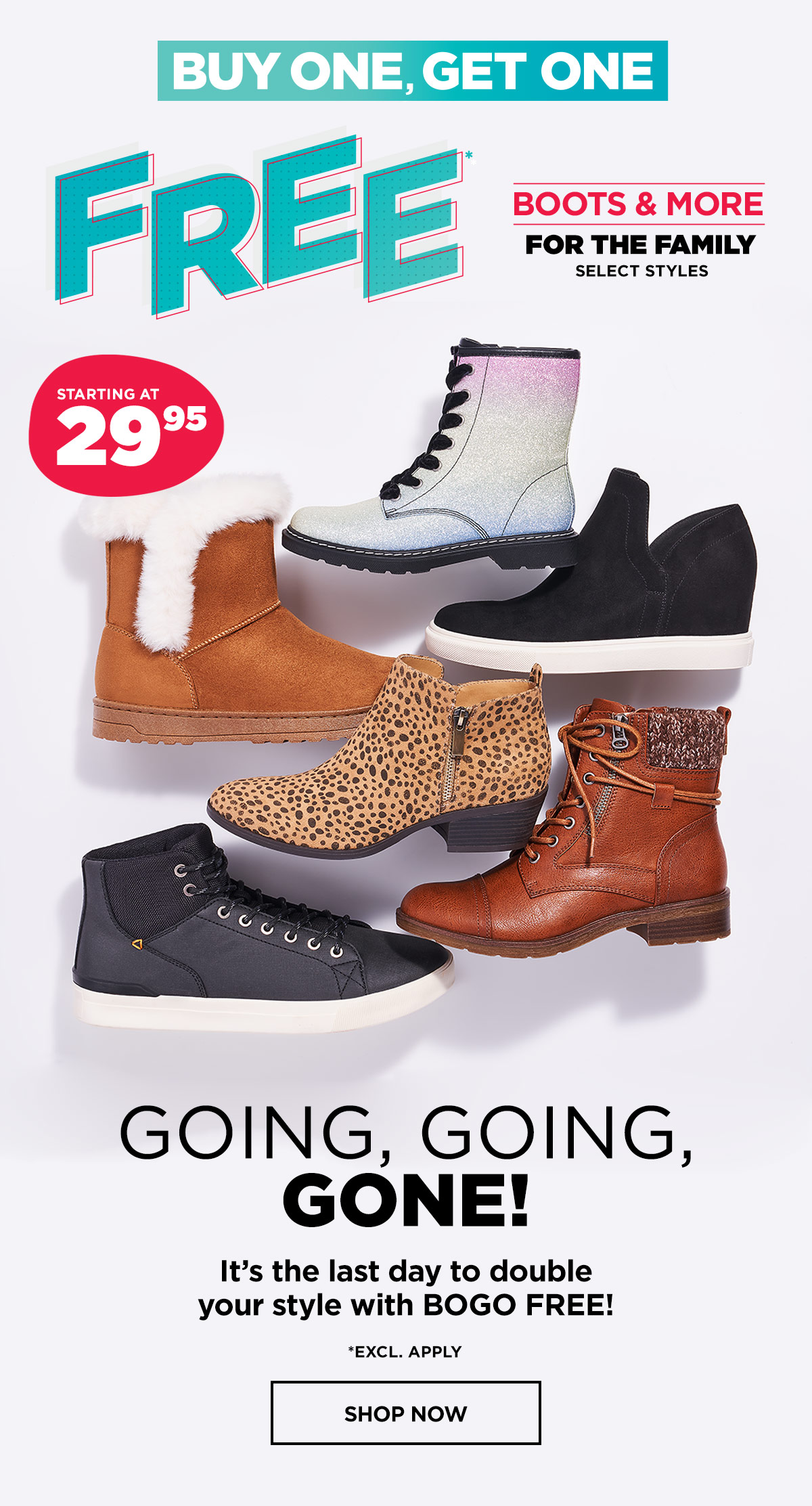 boots rack room shoes on Rack Room Shoes Bogo Free Boots Clearance Event Ends Today Milled