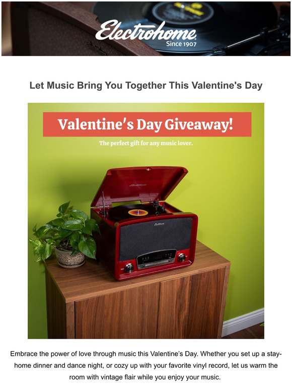In celebration of love...join our Valentine's Day giveaway contest!