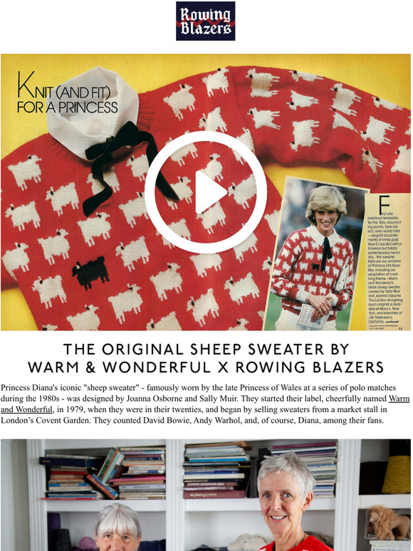 Rowing Blazers The Original Sheep Sweater Milled