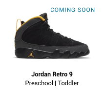 The Jordan Retro 9 'Charcoal/University 