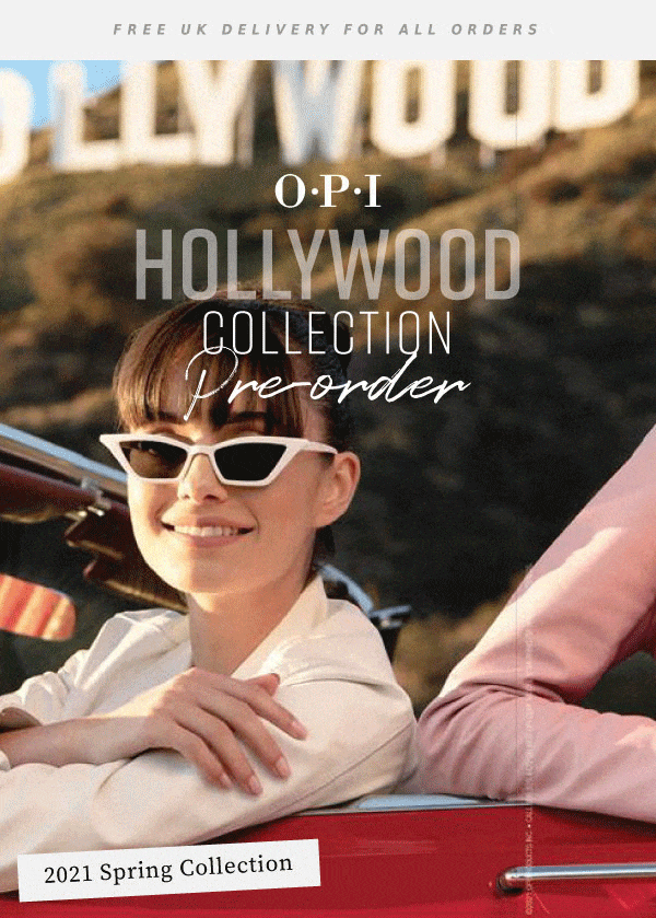 OPI Hollywood 2021 Spring Nail Polish Collection - Mini Set (4 X 3.75ML)  (DCH60)