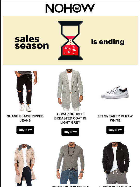 nohow 009 sneakers in off white