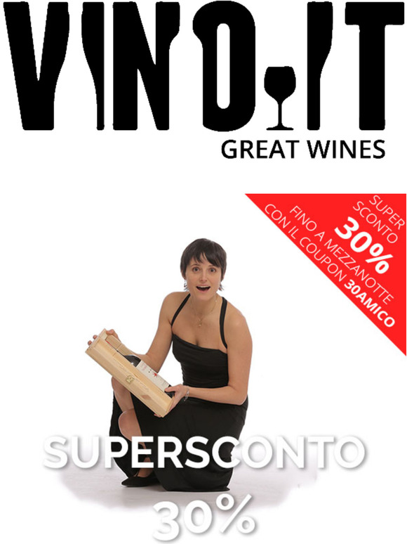 ULTIME ORE -30% E NOVITA' IN ARRIVO!