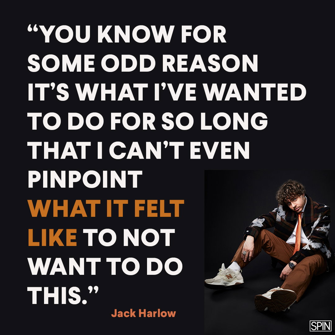 Jack Harlow Knew This Was Coming - SPIN