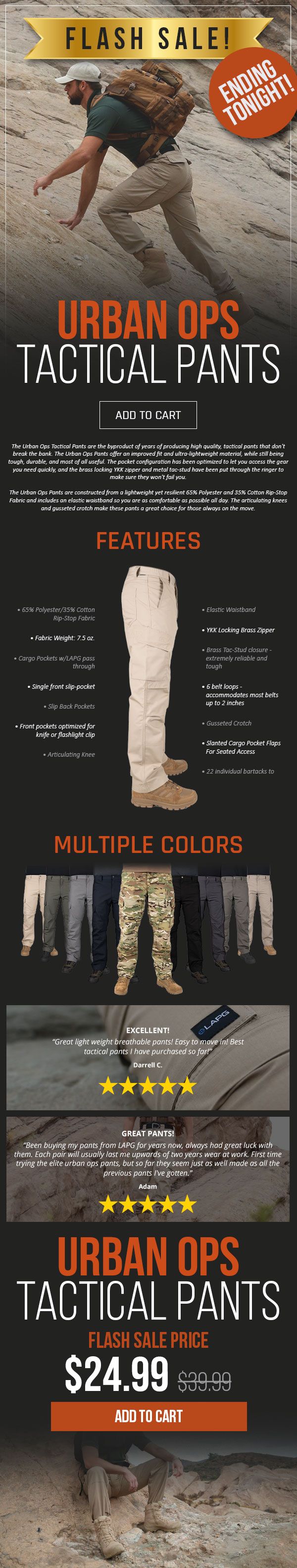 la police gear mens urban ops tactical cargo pants