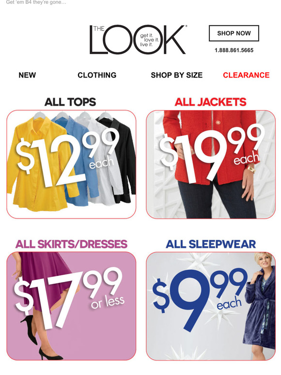 Essential Styles as Low as $9.99!