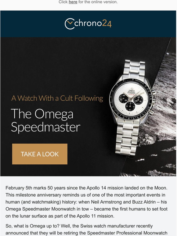 Legendary Omega Speedmaster 
