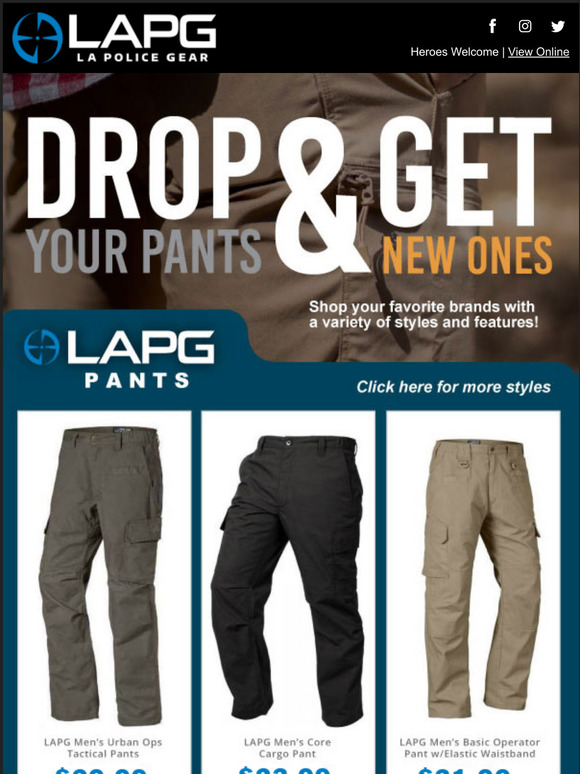 la police gear men's core cargo pant