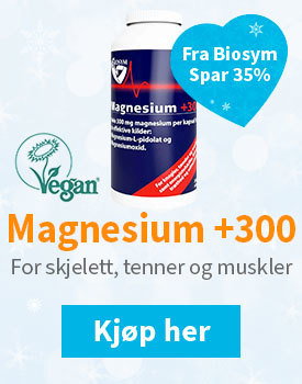 Spar 35% på Biosym Magnesium +300