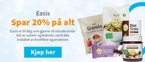 Spar 20% på alt Easis
