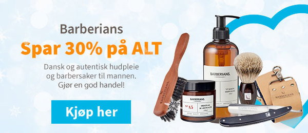 Spar 30% på alt Barberians Copenhagen