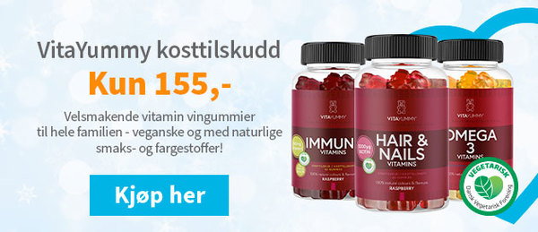 VitaYummy kosttilskudd - Kun 155 kr.