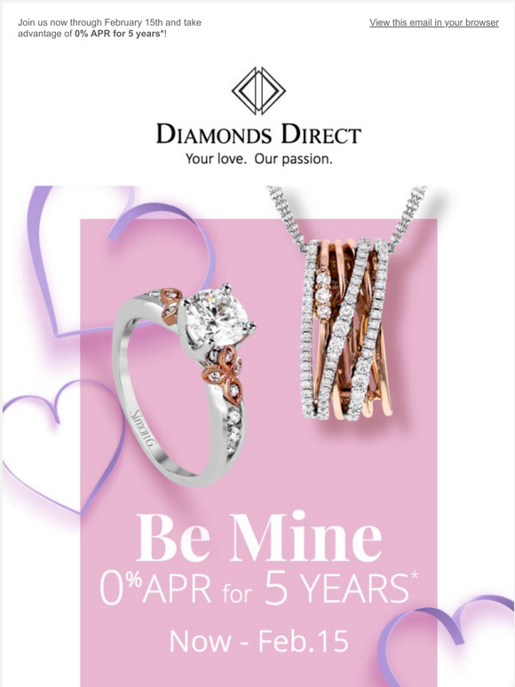 diamonds direct 5 year no interest