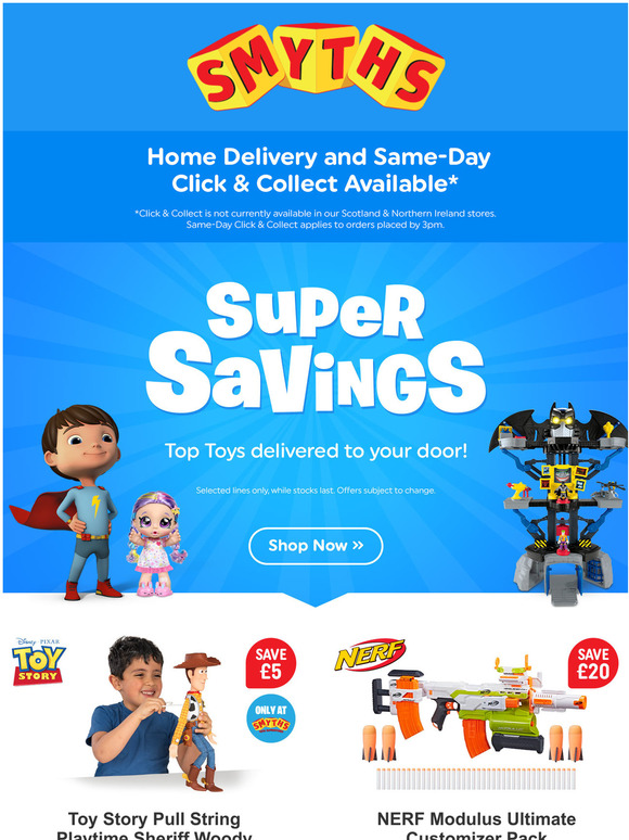 Smyths Toys HQ Super Savings and NEW toys out now Milled