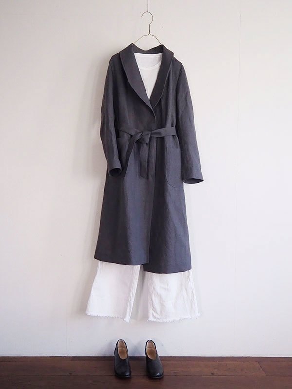 Fog Linen Work: 37 西館美奈さんのリネンローブ・新しいカラーでのご