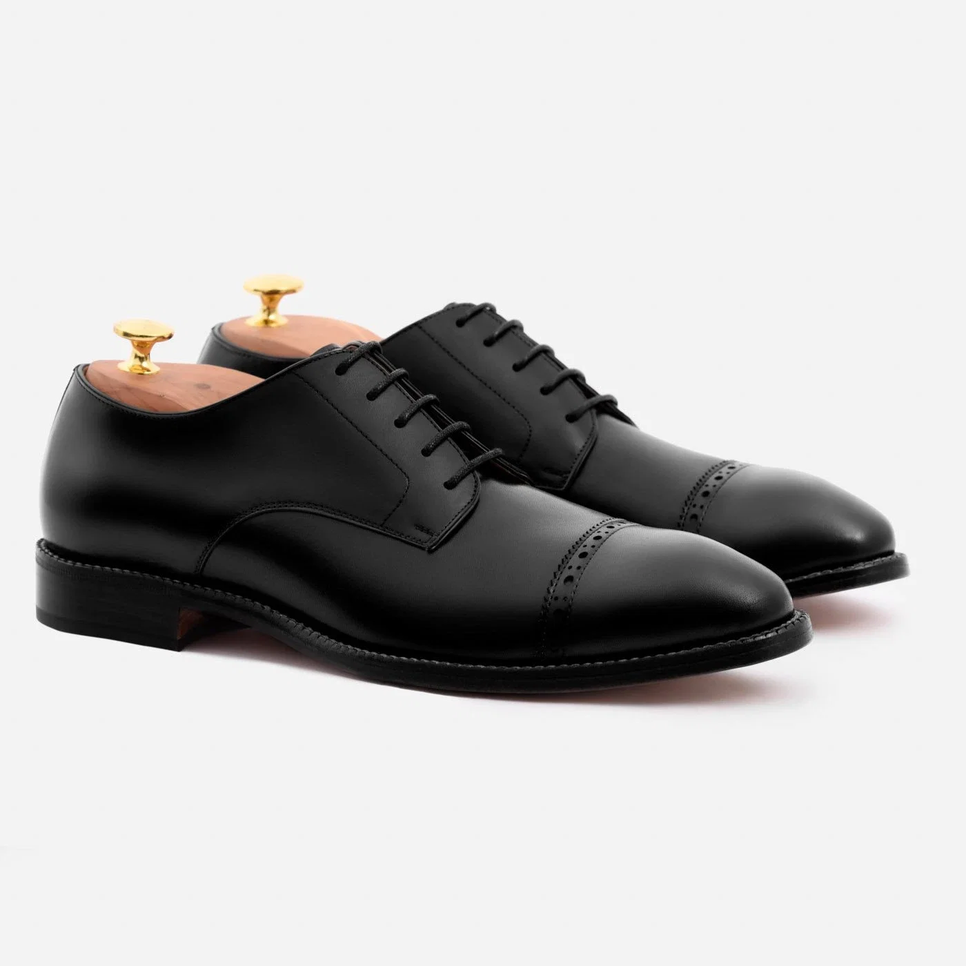 Image of Norman Cap-Toe Derbies