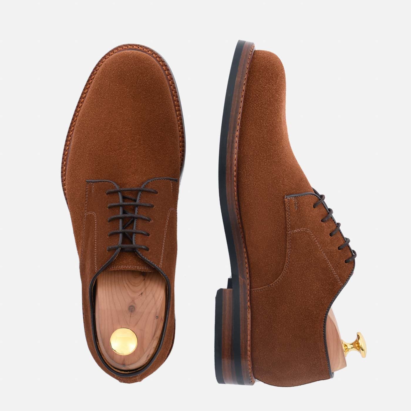 Dunham Derbies - Suede - Brown
