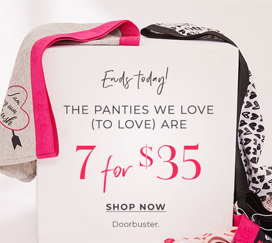 Lane Bryant - Oh, yeah! 7/$35 panties are back — but only for two days!  Shop