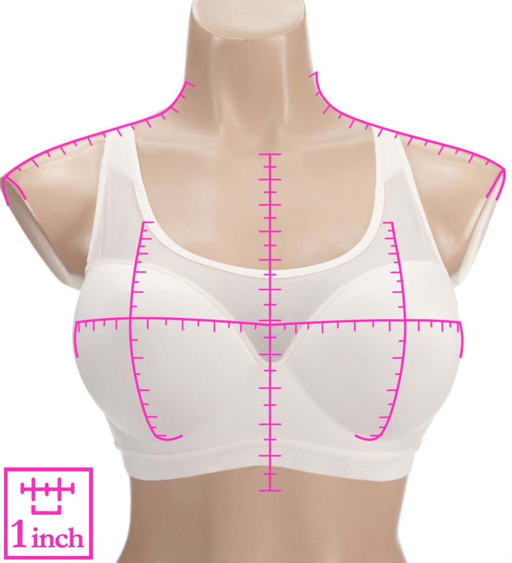 Le Mystere Sheer Illusion Sports Bra 7380