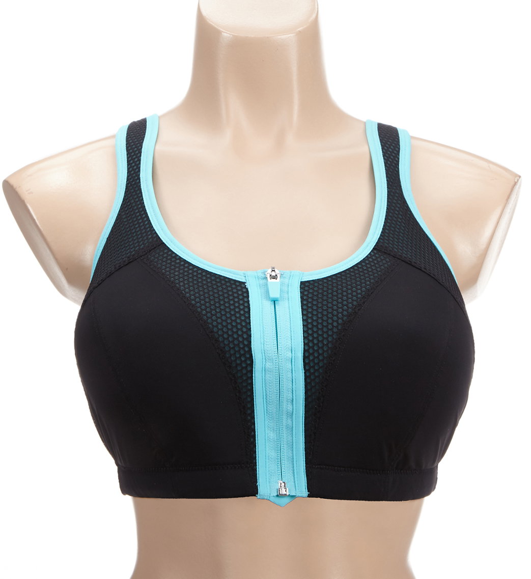 Pour Moi Energy Zip Front Padded Sports Bra 97006