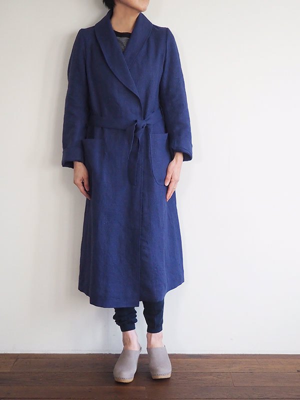 Fog Linen Work: 37 西館美奈さんのリネンローブ・新しいカラーでのご