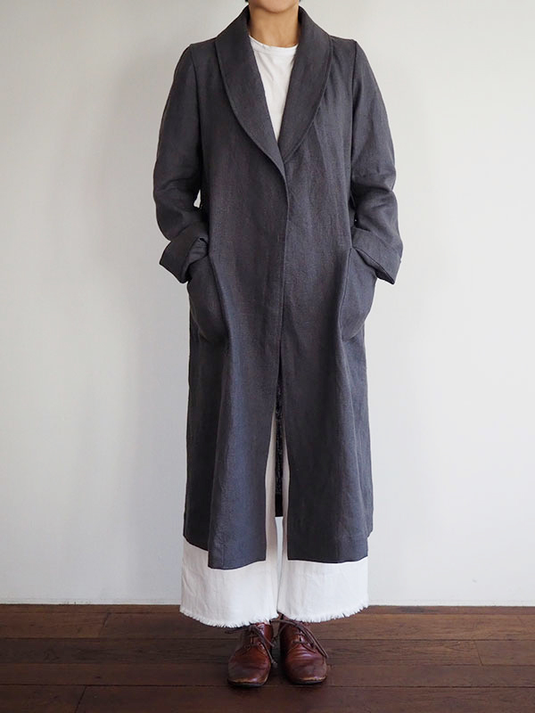 Fog Linen Work: 37 西館美奈さんのリネンローブ・新しいカラーでのご